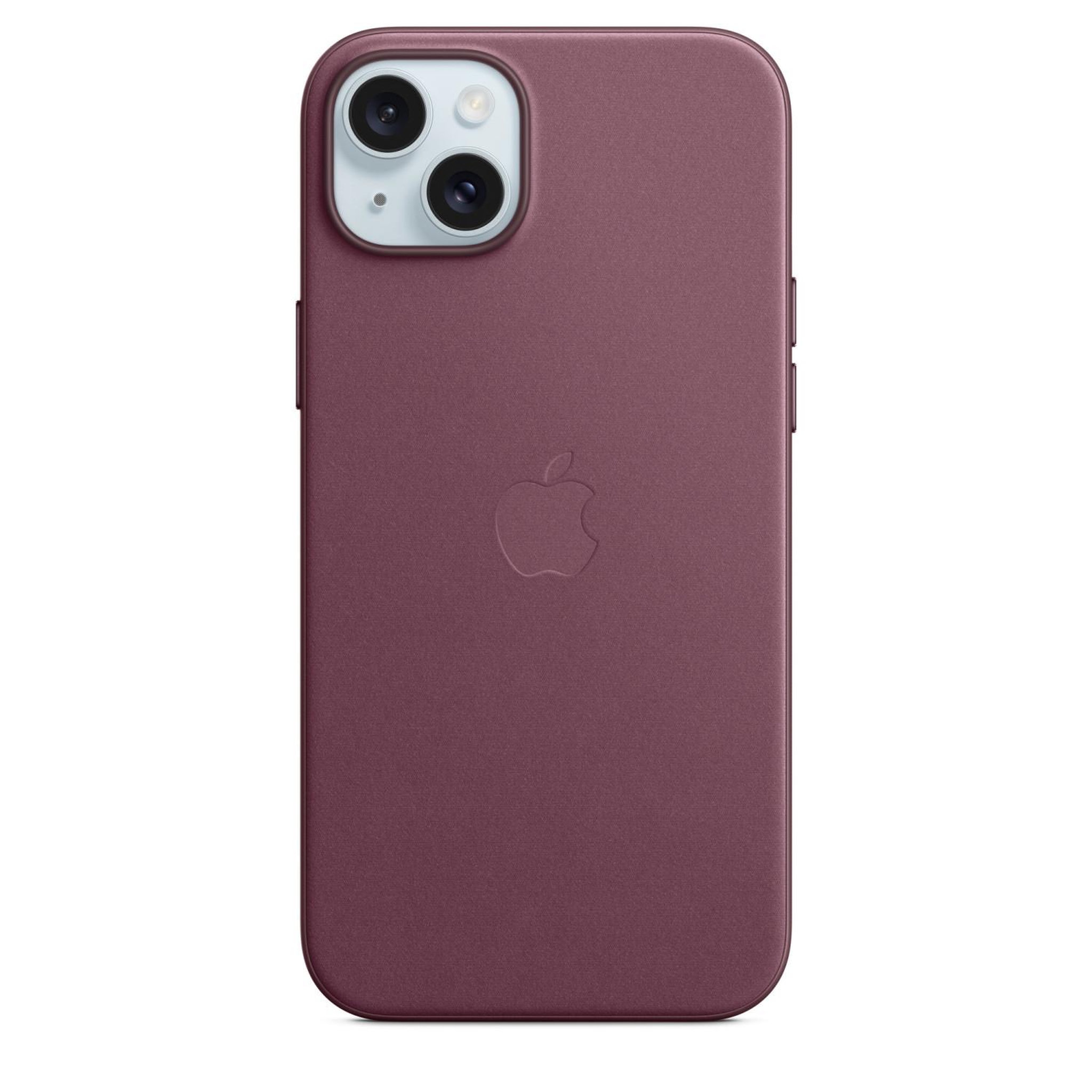 Voir la diapositive 2 : APPLE Coque en tissage fin avec MagSafe pour iPhone 15 Plus Mûre