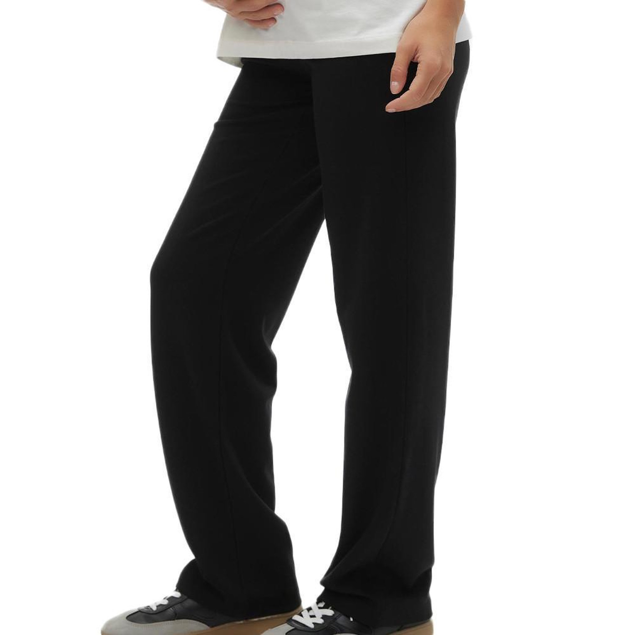 MAMALICIOUS Pantalon de grossesse Noir Femme Mamalicious Rina. Coloris disponibles : Noir