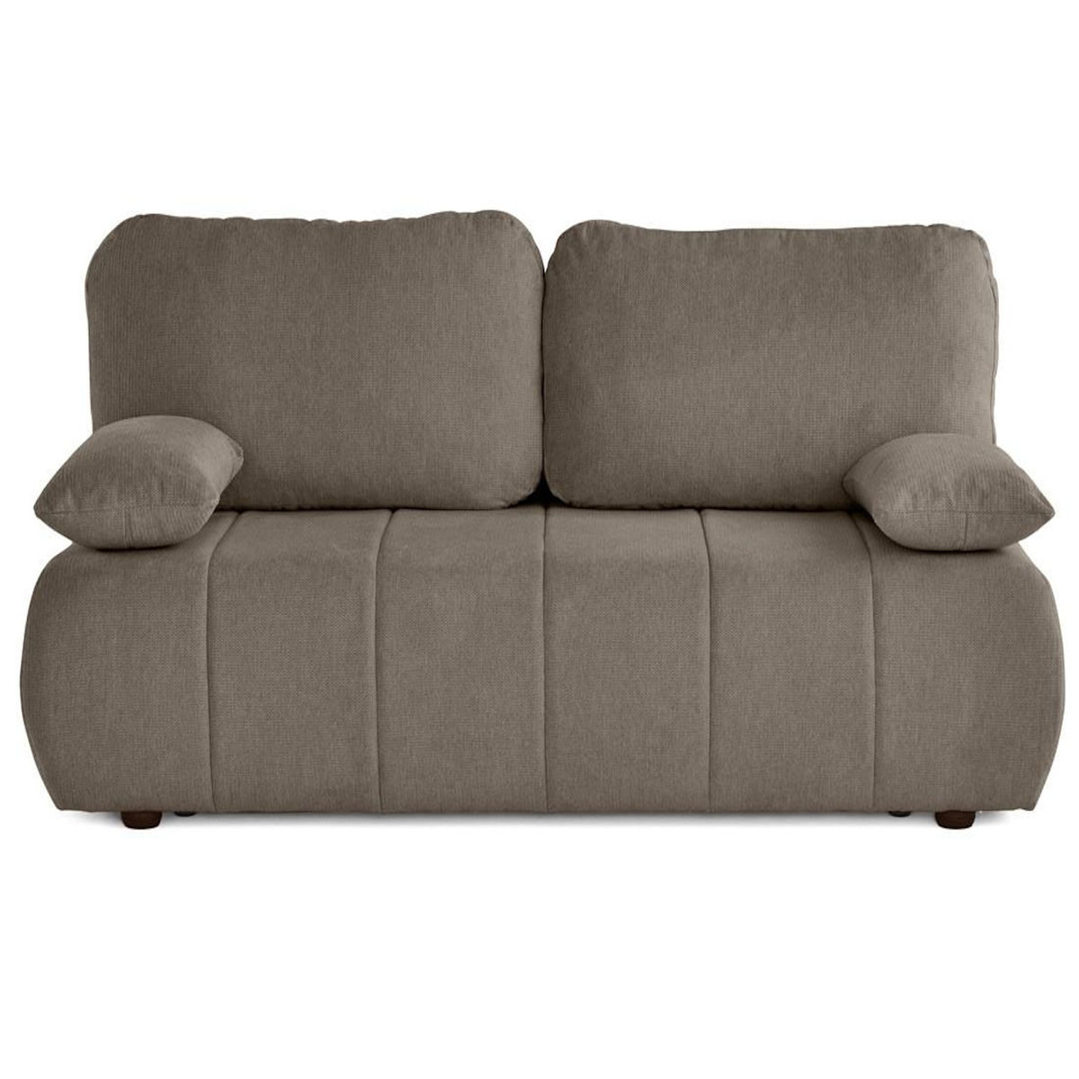 BEST MOBILIER Harper - canapé 3 places convertible avec coffre en tissu texturé