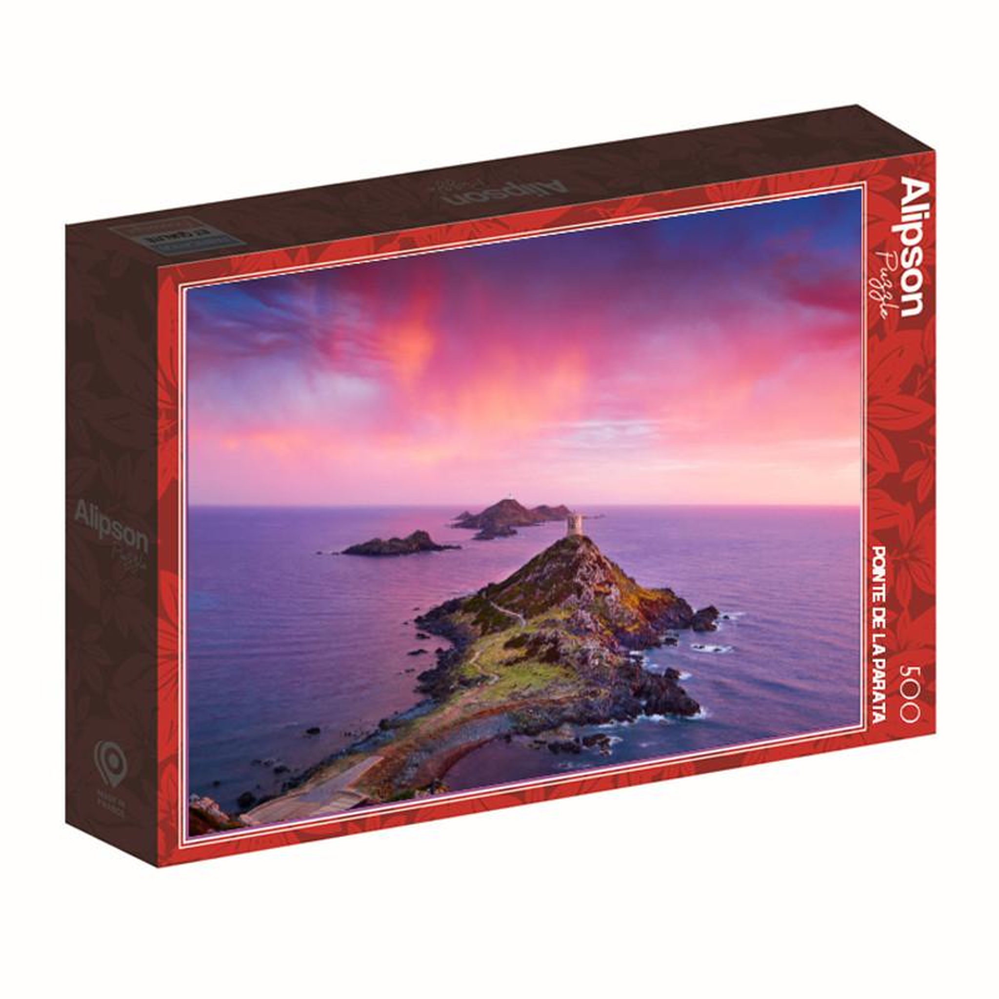 ALIZE Puzzle 500 pièces Pointe de la Parata – Corse – Paysage côtier – Adulte – Alizé