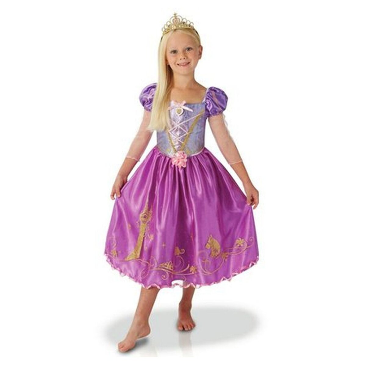 DEGUISEMENT RAIPONCE DISNEY TAILLE 3/4 ANS