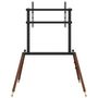 Voir la diapositive 4 : VIDAXL Support TV chevalet pour écran 37 86 pouces max VESA 400x600 mm