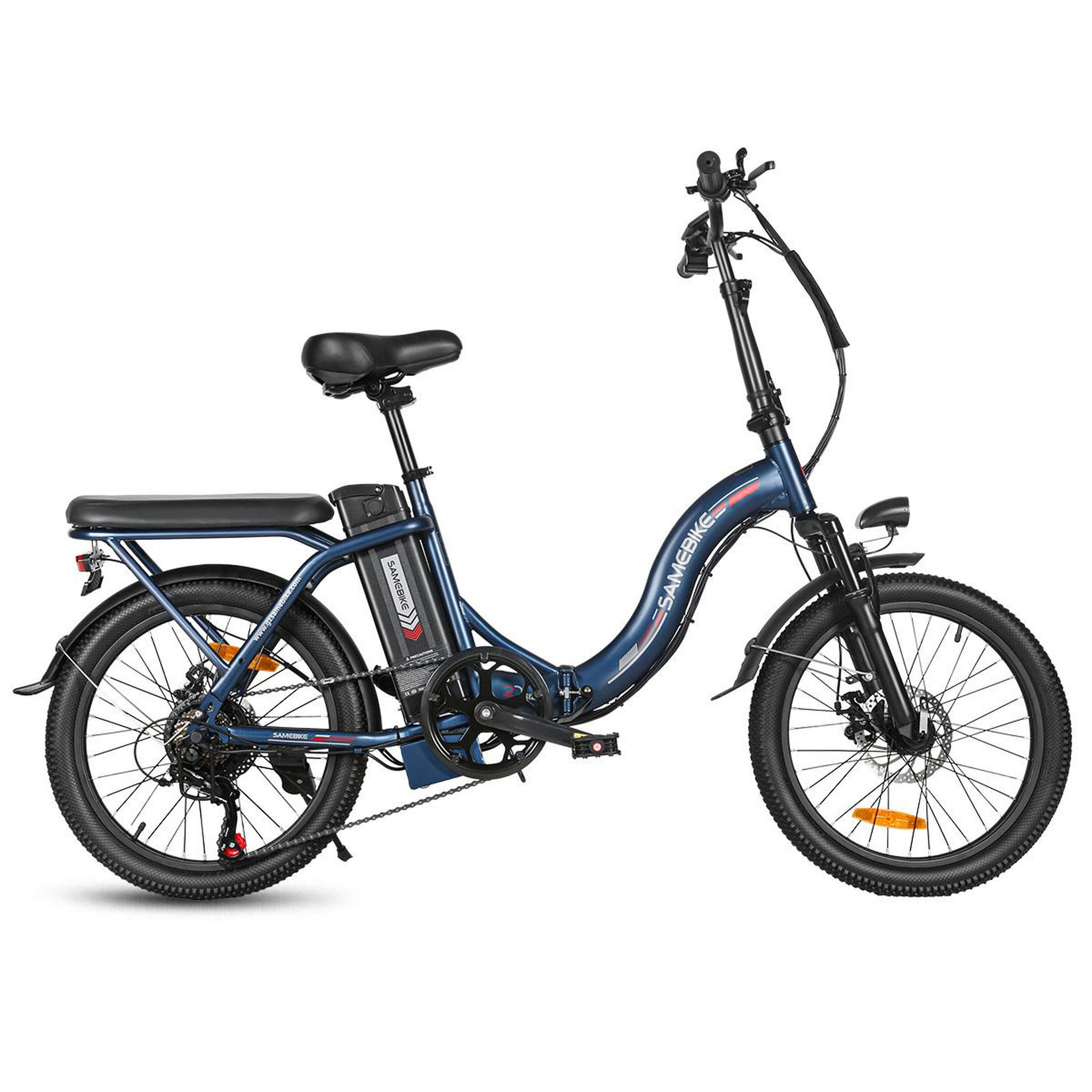 Voir la diapositive 3 : SAMEBIKE Vélo électrique pliant de ville SAMEBIKE CY20