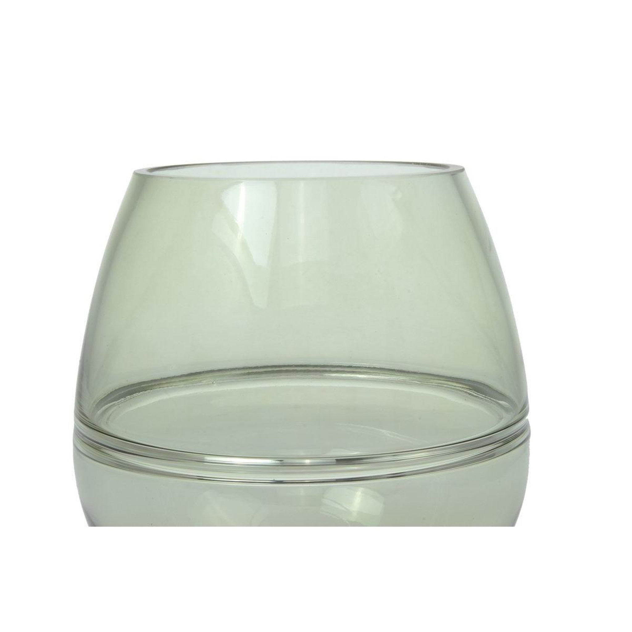 Voir la diapositive 2 : Paris Prix Vase design en verre soufflé  diney  17cm vert