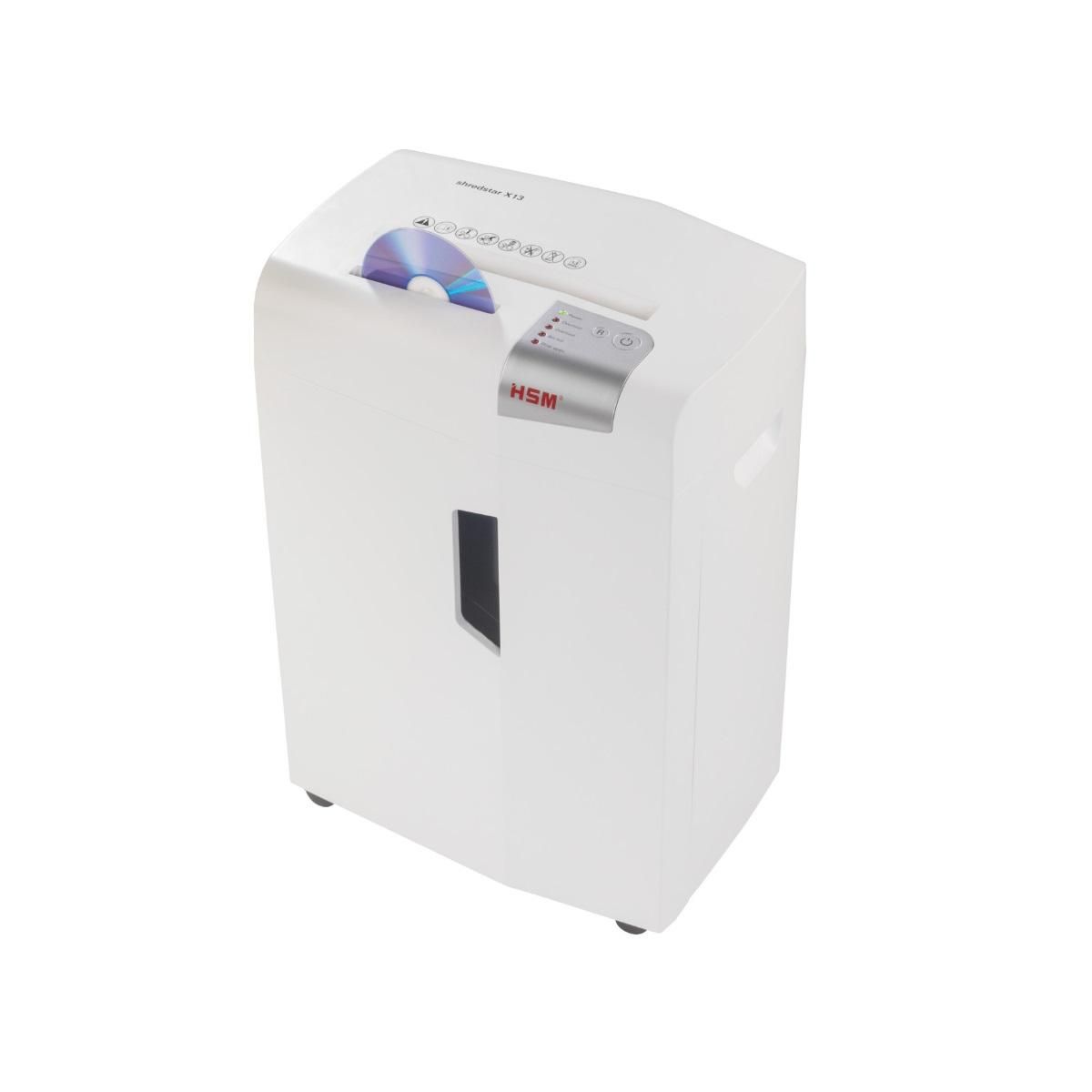 Hsm Destructeur de documents 13 feuilles coupe particules - 1057121