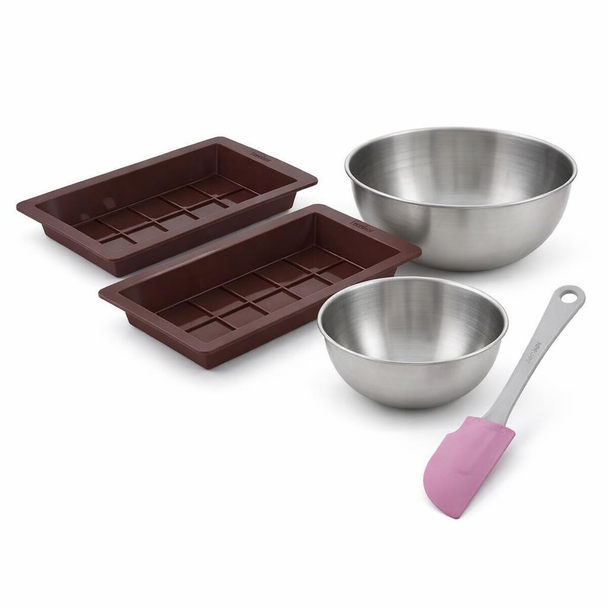 ZENKER Set de 4 ustensiles de pâtisserie moule à gâteaux 2 bols et spatule pâtisserie spécial créative spécial créative zenker  spécial créative