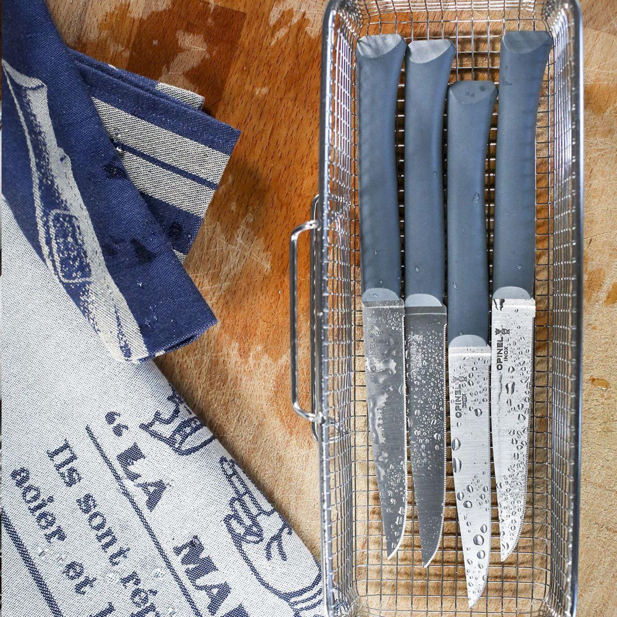 Opinel Couteau Bon Appétit 4 couteaux