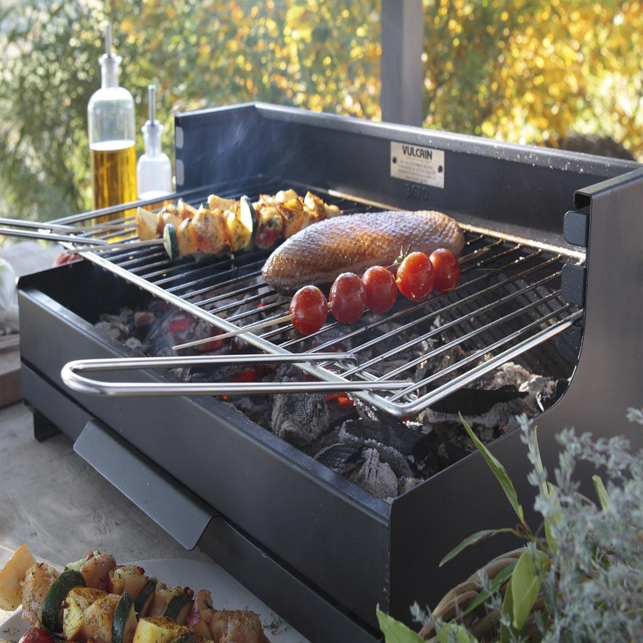 Voir la diapositive 3 : Le marquier Barbecue à charbon original vulcain 54 x 32 cm - le marquier