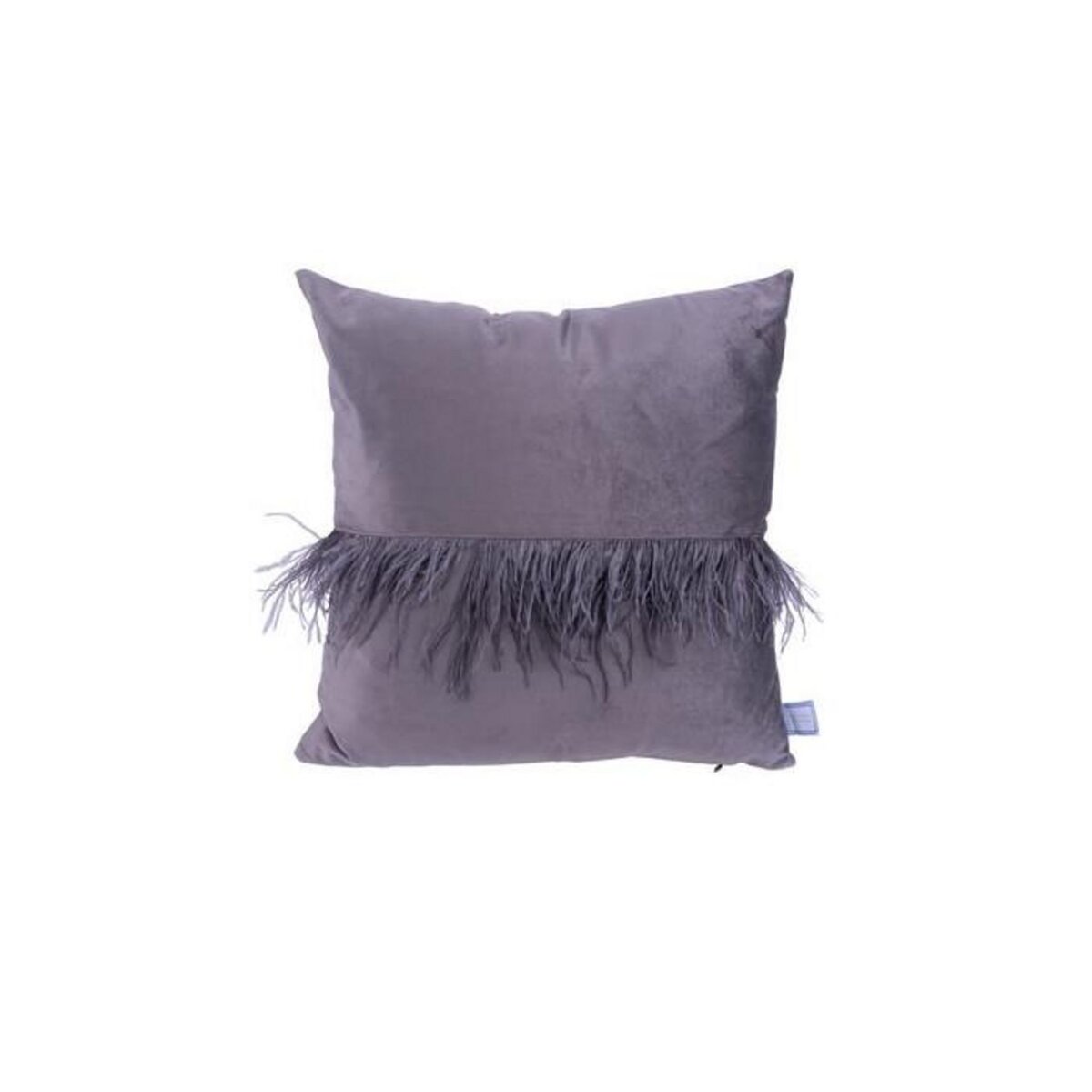 Paris Prix Ensemble Coussin & Plaid  Palmira  130x170cm Gris Graphite
