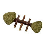 Paris Prix Jouet Poisson pour Chat  Matatabi  8cm Naturel