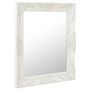 Voir la diapositive 2 : VIDAXL Miroir mural style baroque 50x60 cm Blanc