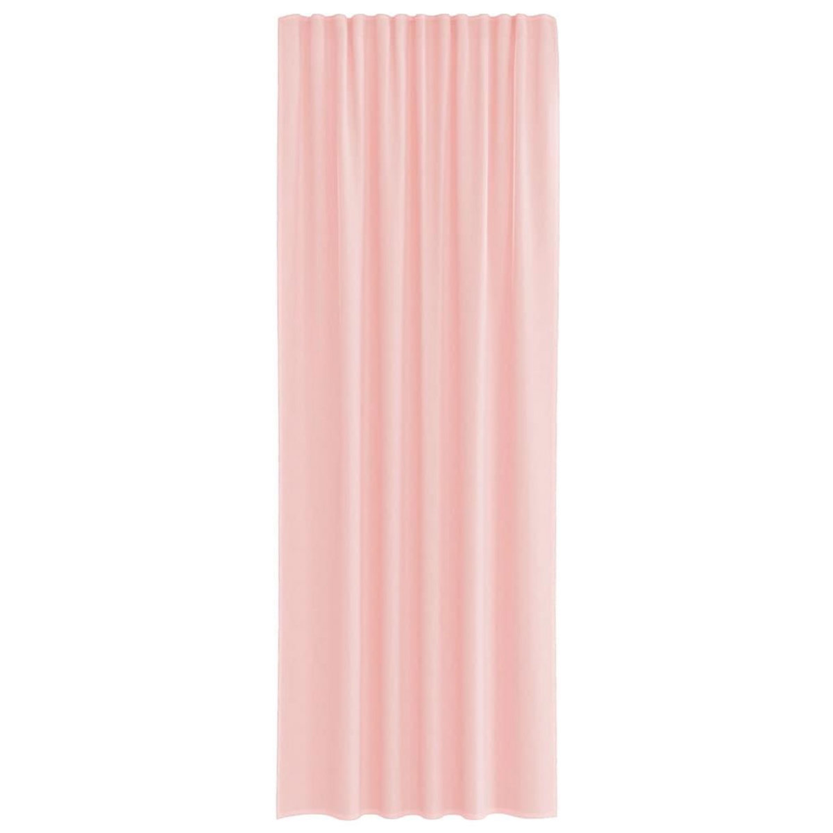 VIDAXL Rideaux en voile avec boucles 2 pcs rose 140x260 cm