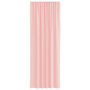 Voir la diapositive 4 : VIDAXL Rideaux en voile avec boucles 2 pcs rose 140x260 cm