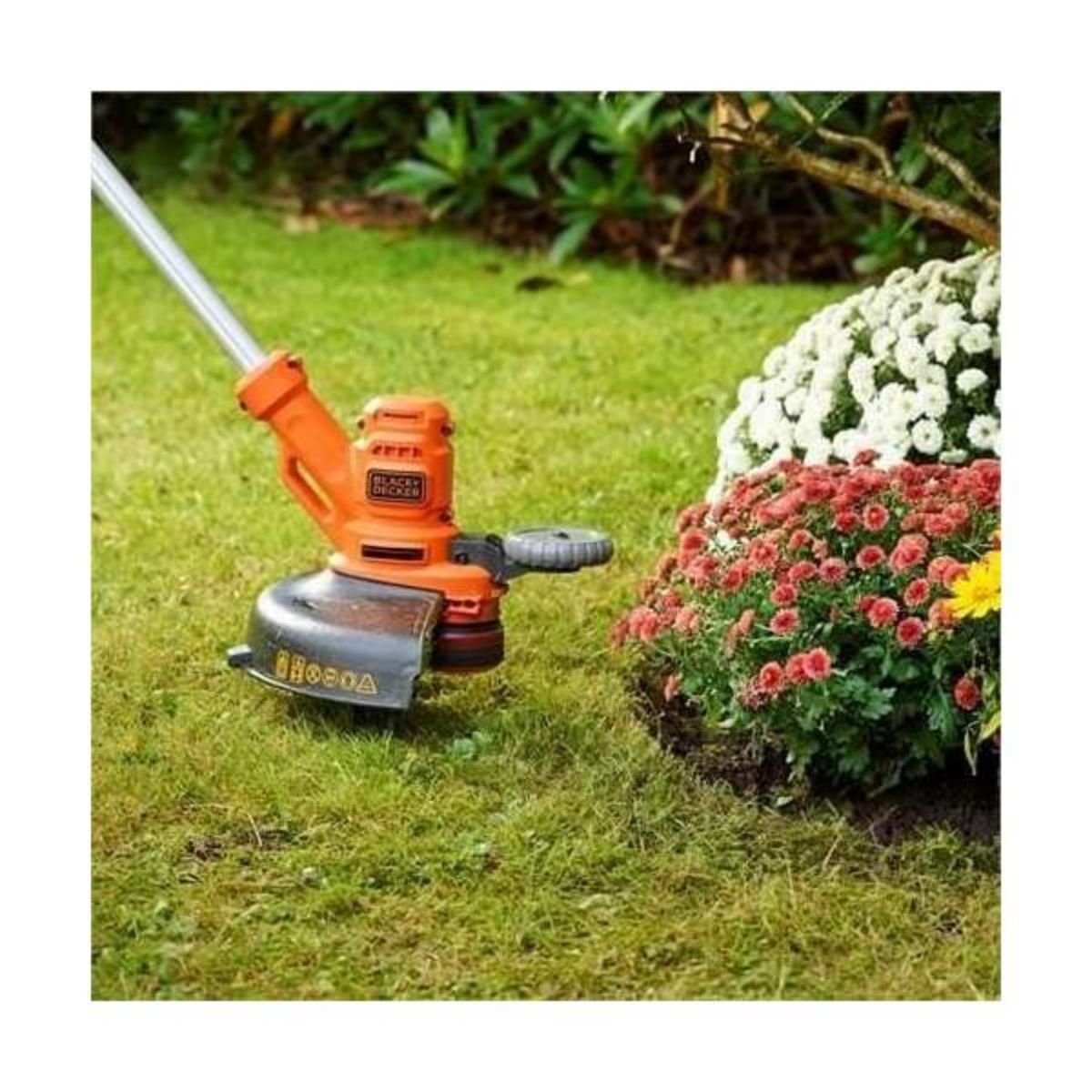 Black et Decker Tondeuse a Gazon BLACK+DECKER Outil 3-en-1 Filaire 550W Coupe-Bordures BESTA530CM-QS Dresse-Bordures et   30 cm