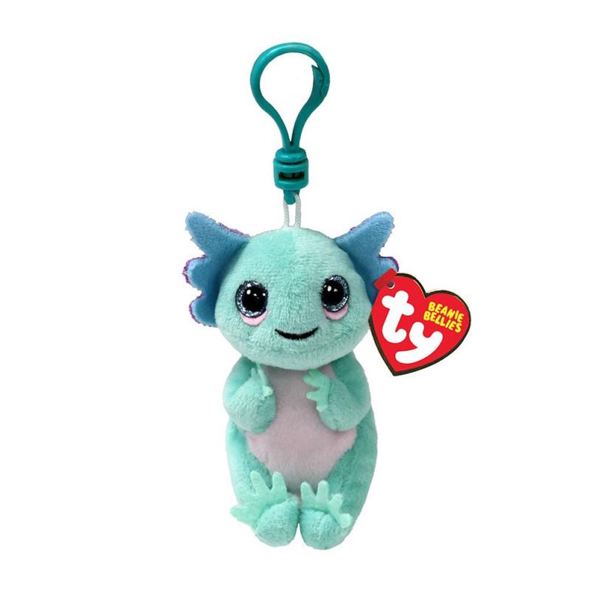 Ty Peluche Ty Beanie Bellies Clip Alex l Axolotl