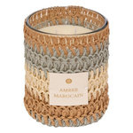 ATMOSPHERA Bougie Parfumée en Verre  Zaya  470g Ambre Marocain