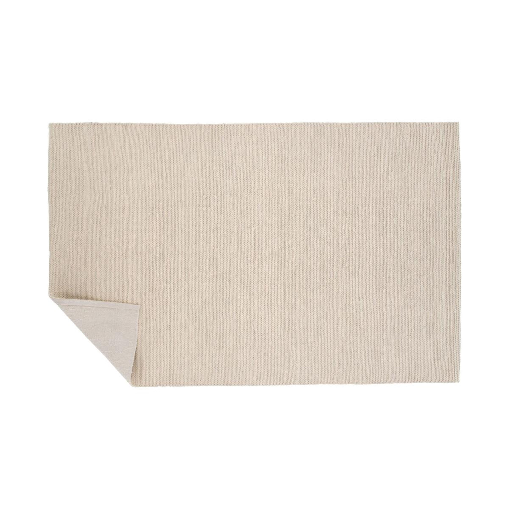 Voir la diapositive 2 : Paris Prix Tapis tressé en laine  marta  160x230cm naturel