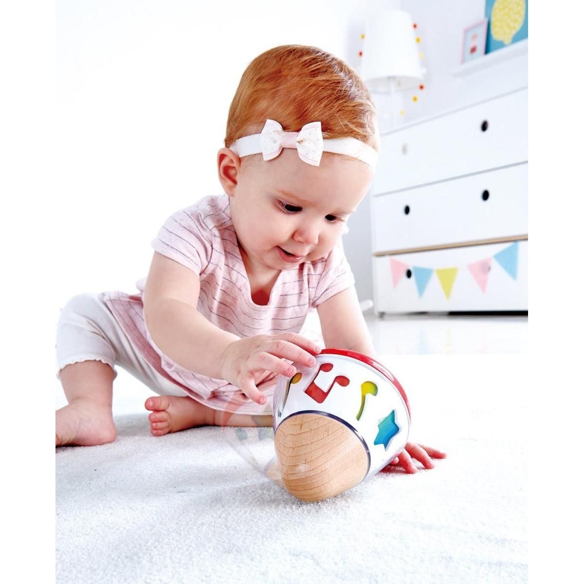 Hape Boîte à Musique Tourne en Rond Hape - Jouet Éducatif et Écologique pour Bébé