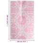 Voir la diapositive 6 : VIDAXL Tapis d'exterieur ARAKIL rose 190x290 cm PP