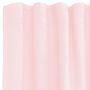 Voir la diapositive 5 : VIDAXL Rideaux en voile avec boucles 2 pcs rose clair 140x140 cm