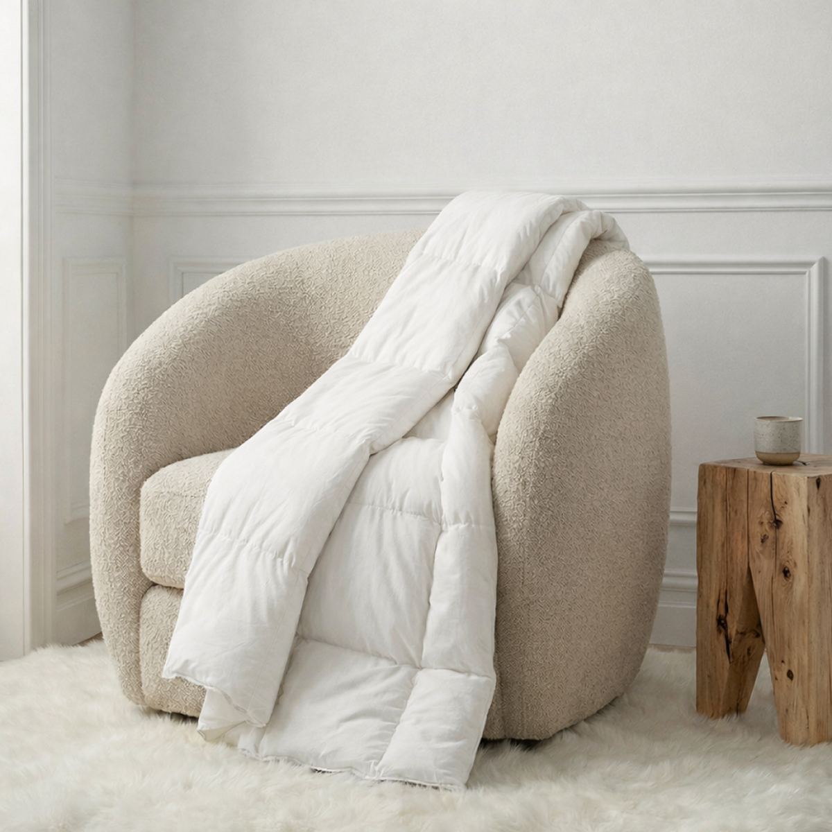 DODO Couette Tradition CHAUDE - 70% Duvet d'Oie