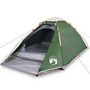 Voir la diapositive 2 : VIDAXL Tente de camping a dome 4 personnes vert impermeable