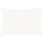 Voir la diapositive 2 : VIDAXL Voile d'ombrage PEHD Rectangulaire 4 x 6 m Blanc