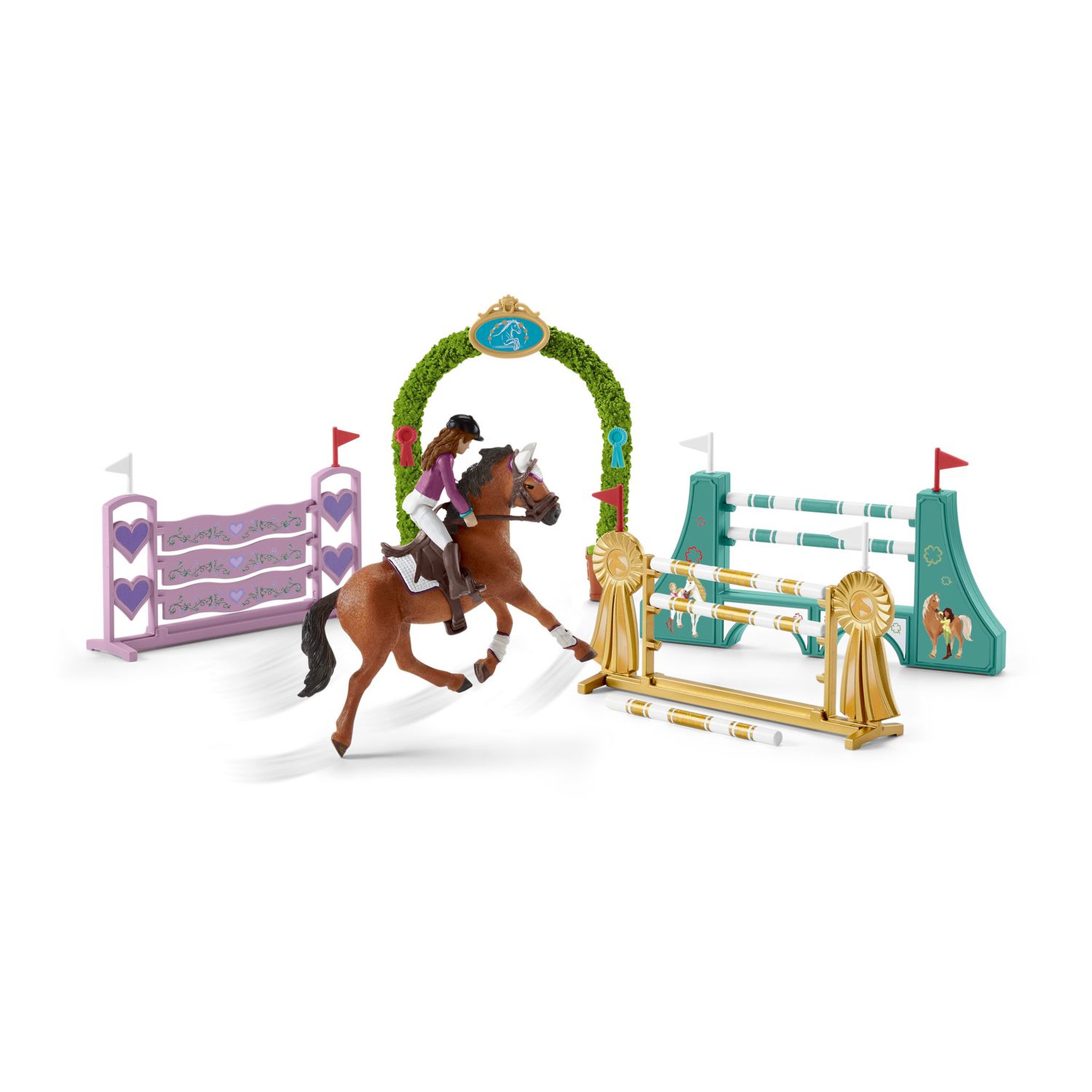 Voir la diapositive 3 : Schleich Figurine - Tournoi équestre entre amis