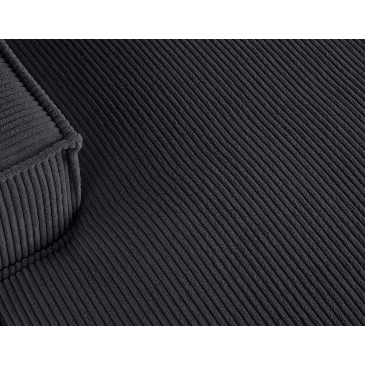 LISA DESIGN Spiaggia - canapé d'angle gauche - 4 places - en velours côtelé