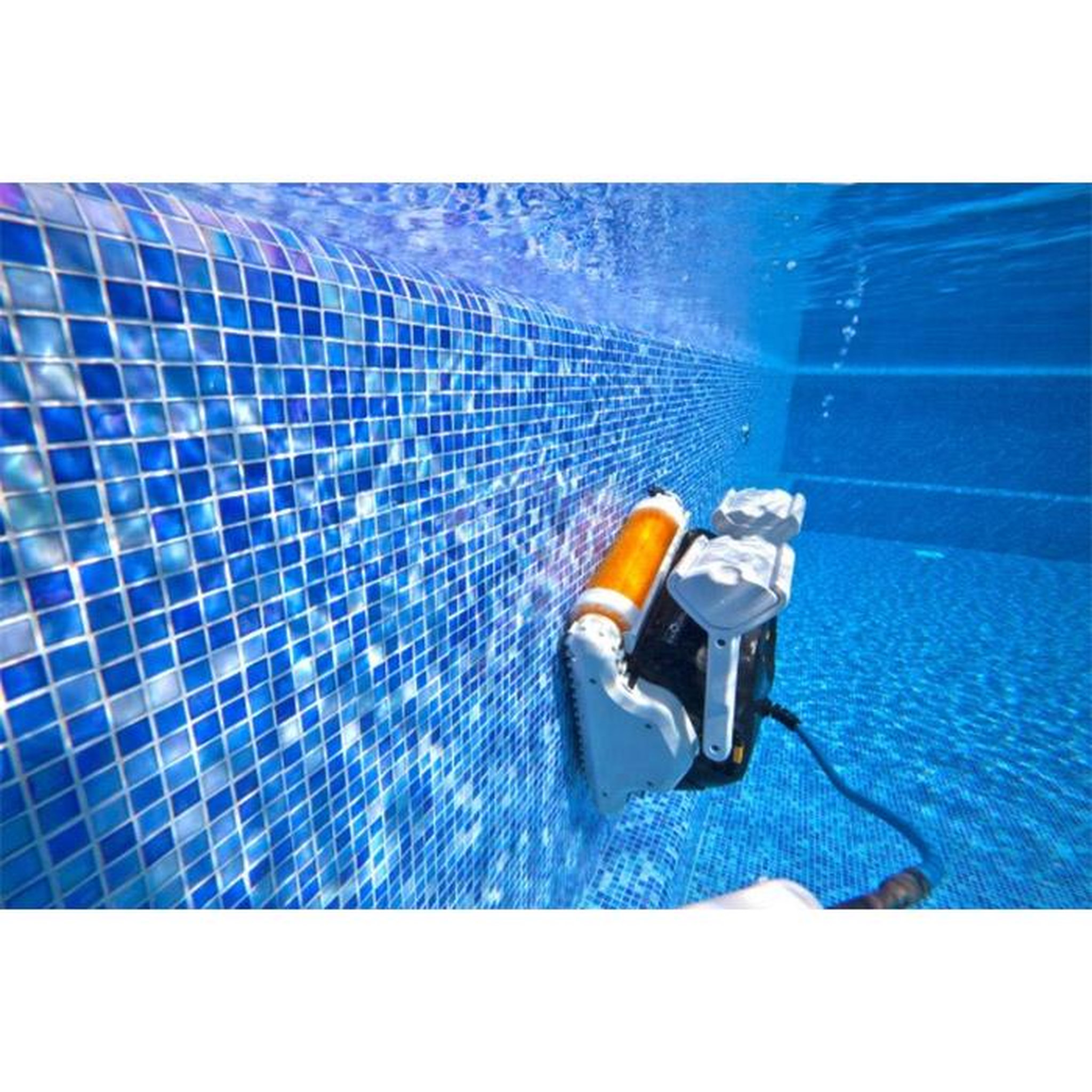 Voir la diapositive 2 : Dolphin Robot electrique de piscine fond, parois et ligne d'eau - EX40