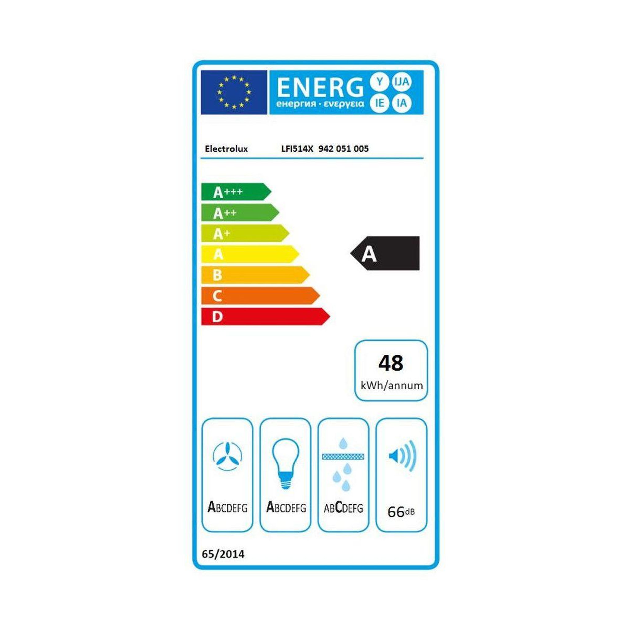 Voir la diapositive 6 : ELECTROLUX Hotte décorative îlot LFI514X ILOT