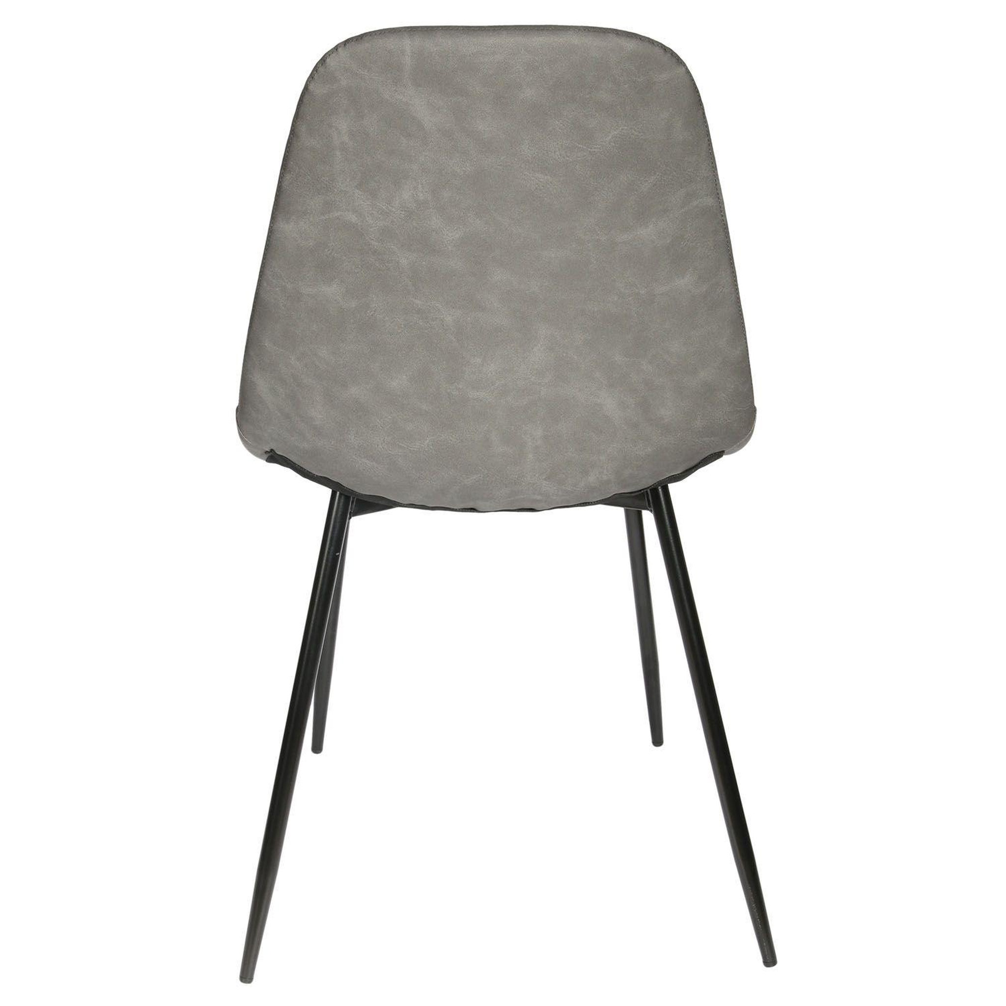 Voir la diapositive 4 : TOILINUX 2 chaises design vintage amber