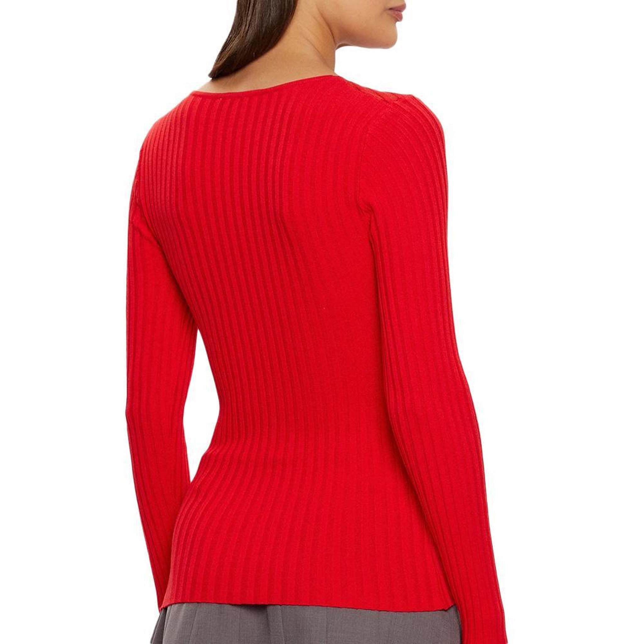 Voir la diapositive 2 : MORGAN Pull Rouge Femme Morgan MGANZA