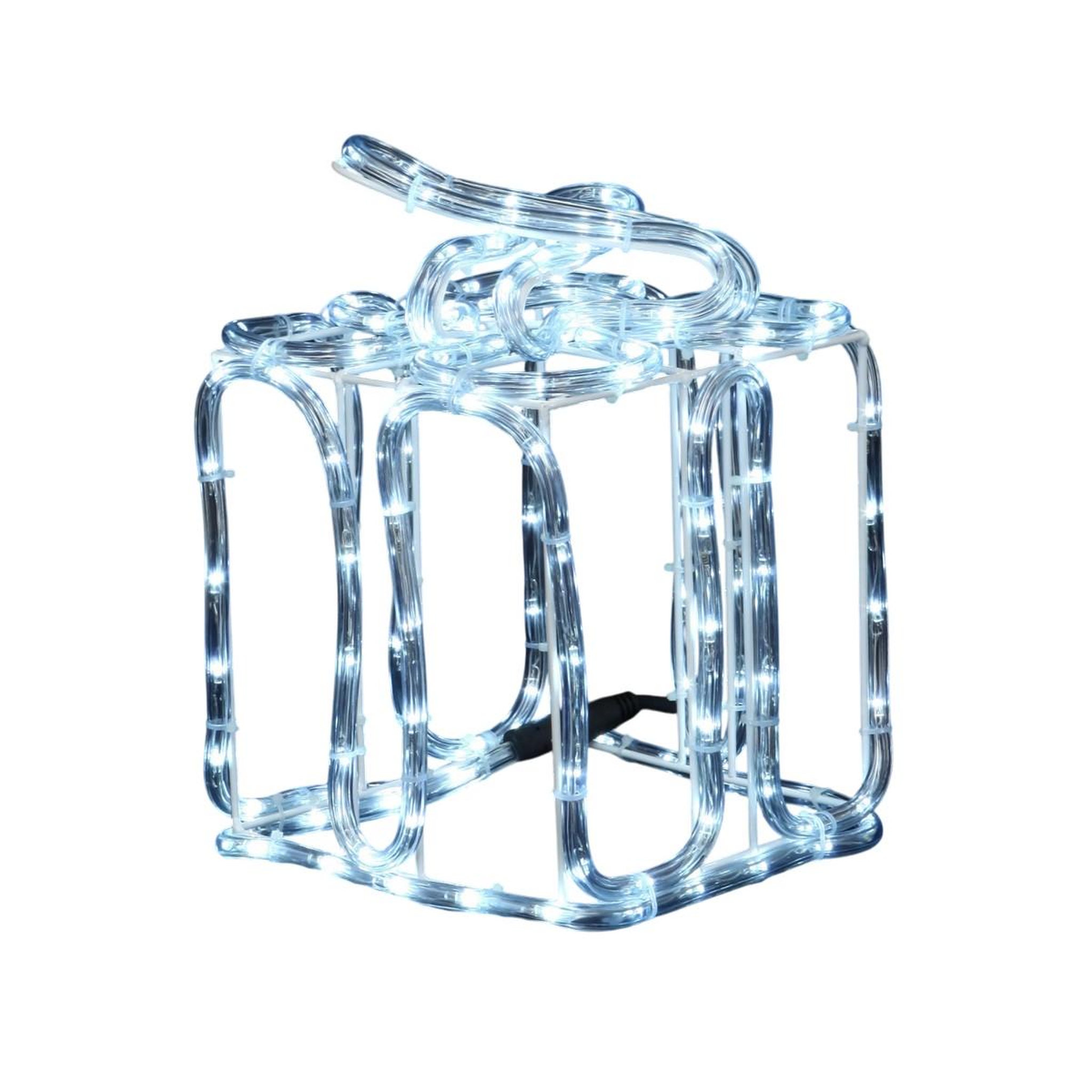 Eden Cadeau de noël lumineux 144 led décoration solaire blanc froid