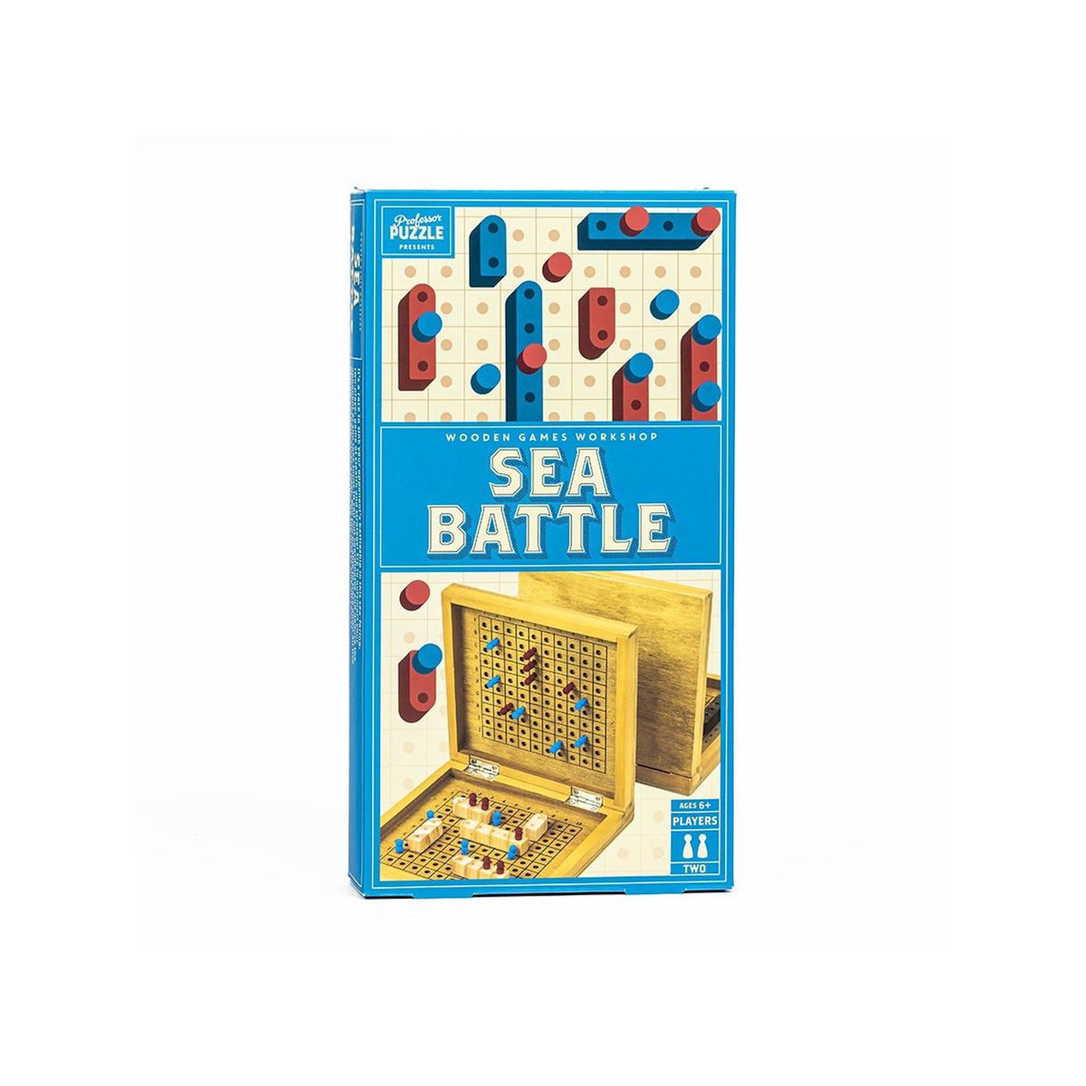 Professor Puzzle Bataille navale - Jeu en bois