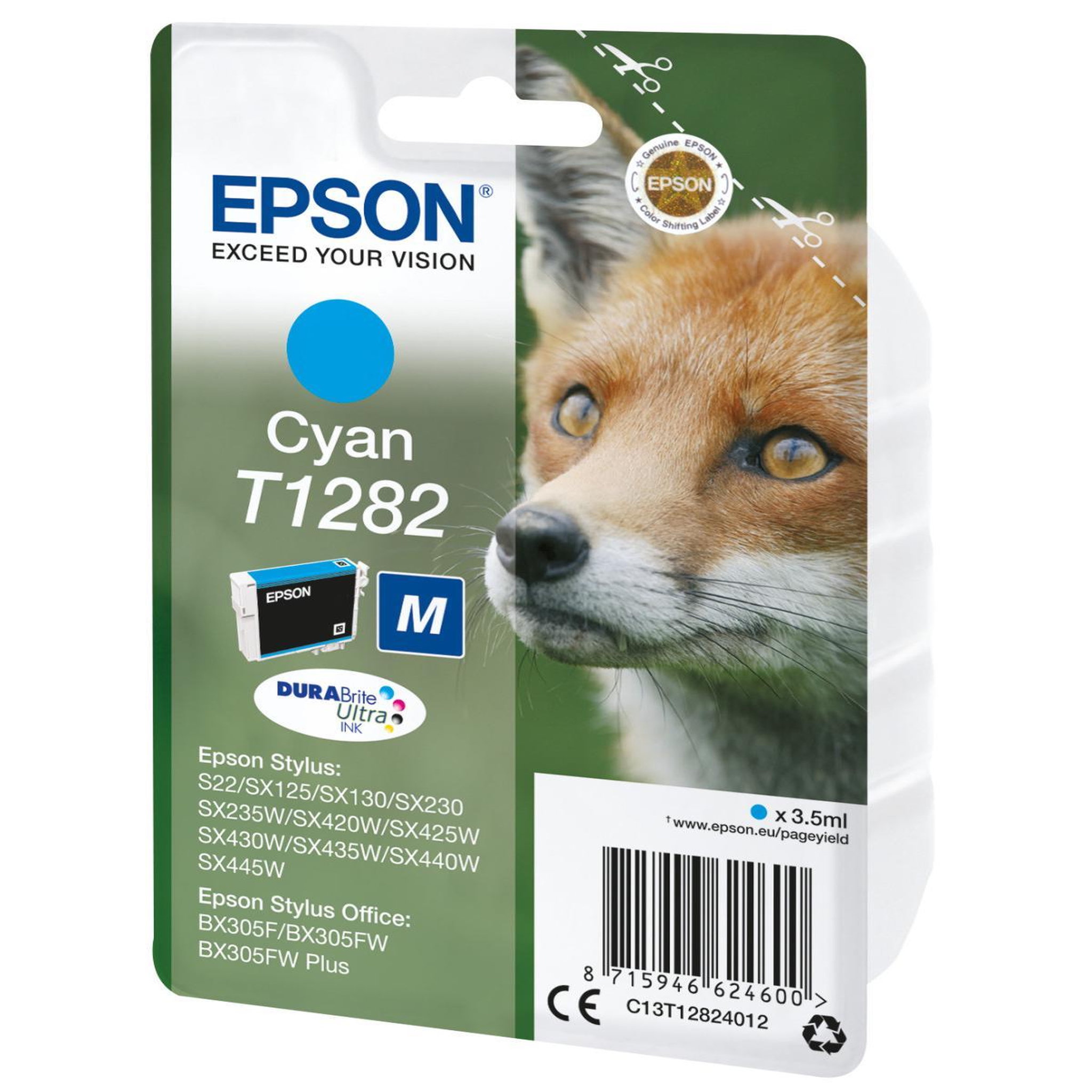 Voir la diapositive 3 : Epson Cartouche imprimante EPSON C 13 T 12824012