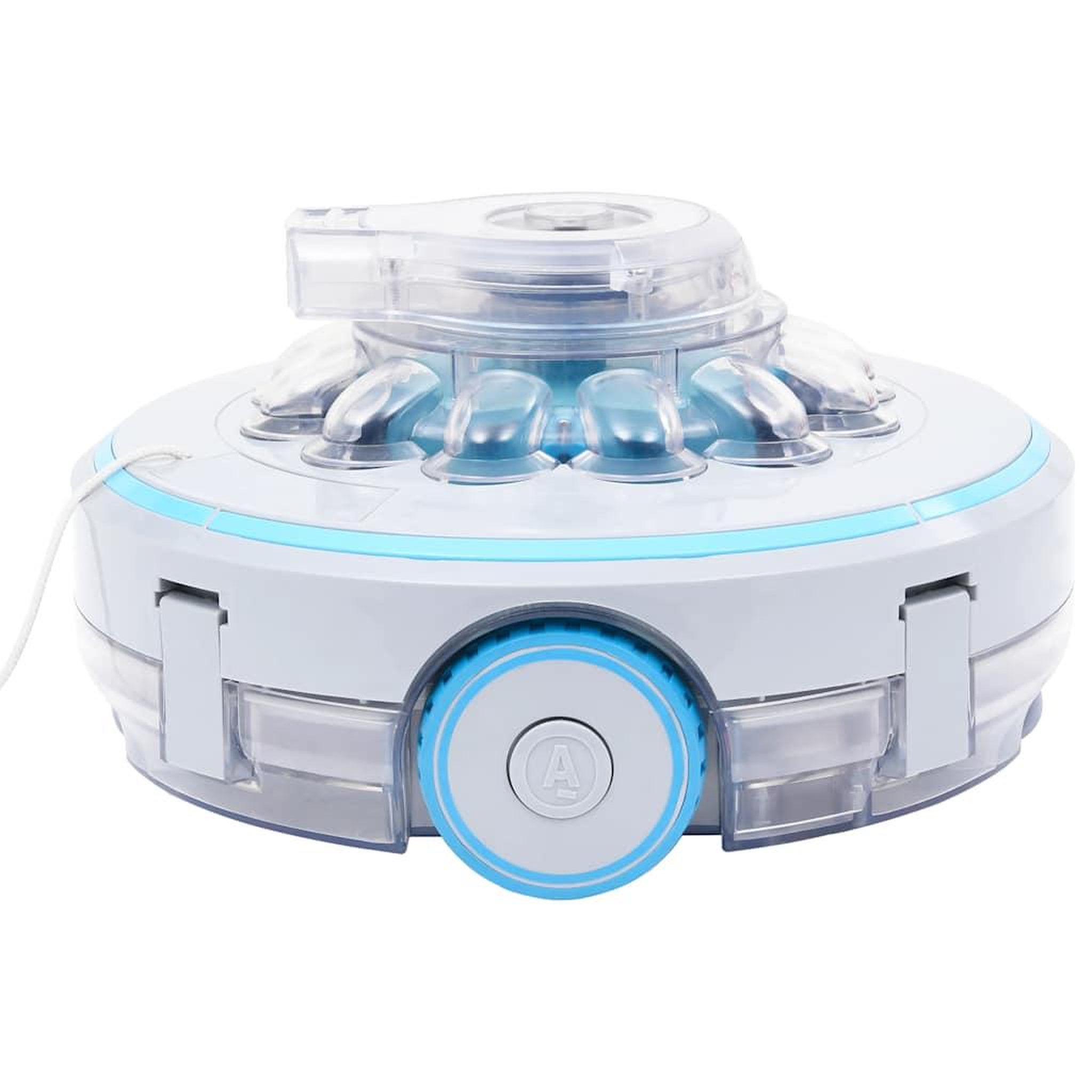 Voir la diapositive 4 : VIDAXL Robot nettoyeur de piscine sans fil 27 W