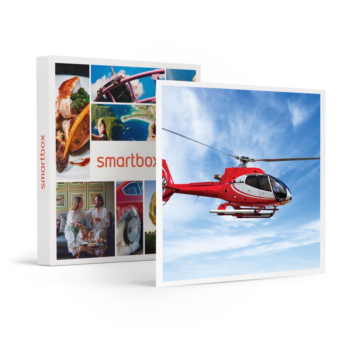Smartbox Vol en hélicoptère de 9 min pour 3 personnes près de Montpellier - Coffret Cadeau Sport & Aventure