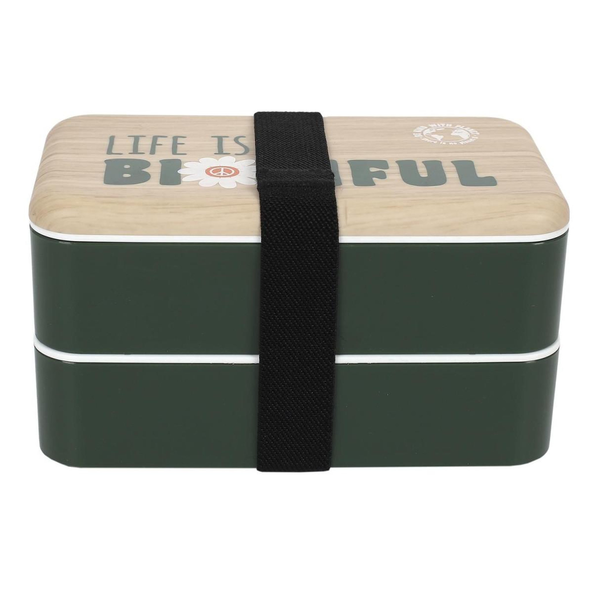 Voir la diapositive 2 : COOK CONCEPT Coffret Repas Lunch Box  4 Pièces  25cm Vert