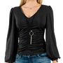 Voir la diapositive 1 : MORGAN Blouse  Brillante Femme Morgan Twilo