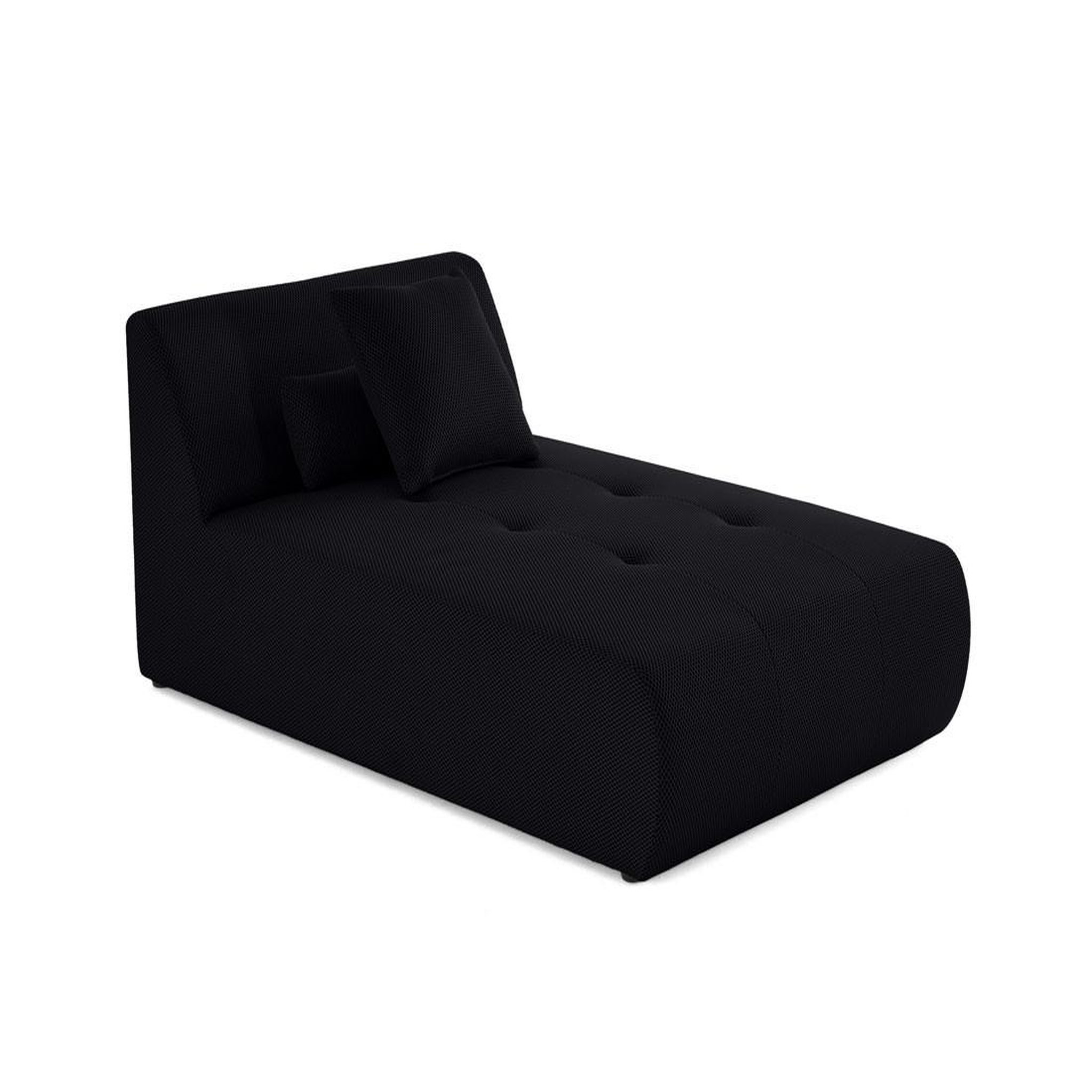 Voir la diapositive 6 : LISA DESIGN Onyx - canapé panoramique modulable d'angle droit - 7 places - en tissu mailles 3d
