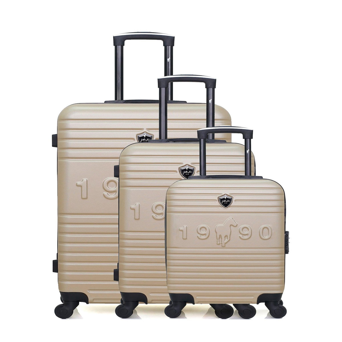 GENTLEMAN FARMER GENTLEMAN FARMER - Set de 3 Valises FRED-A 70 cm 4 Roues