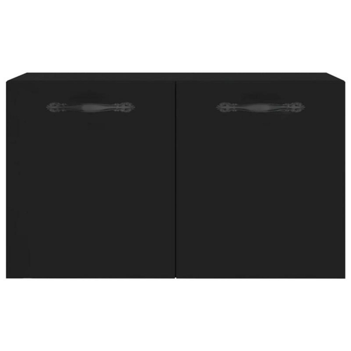 VIDAXL Armoire murale Noir 60x36,5x35 cm Bois d ingénierie