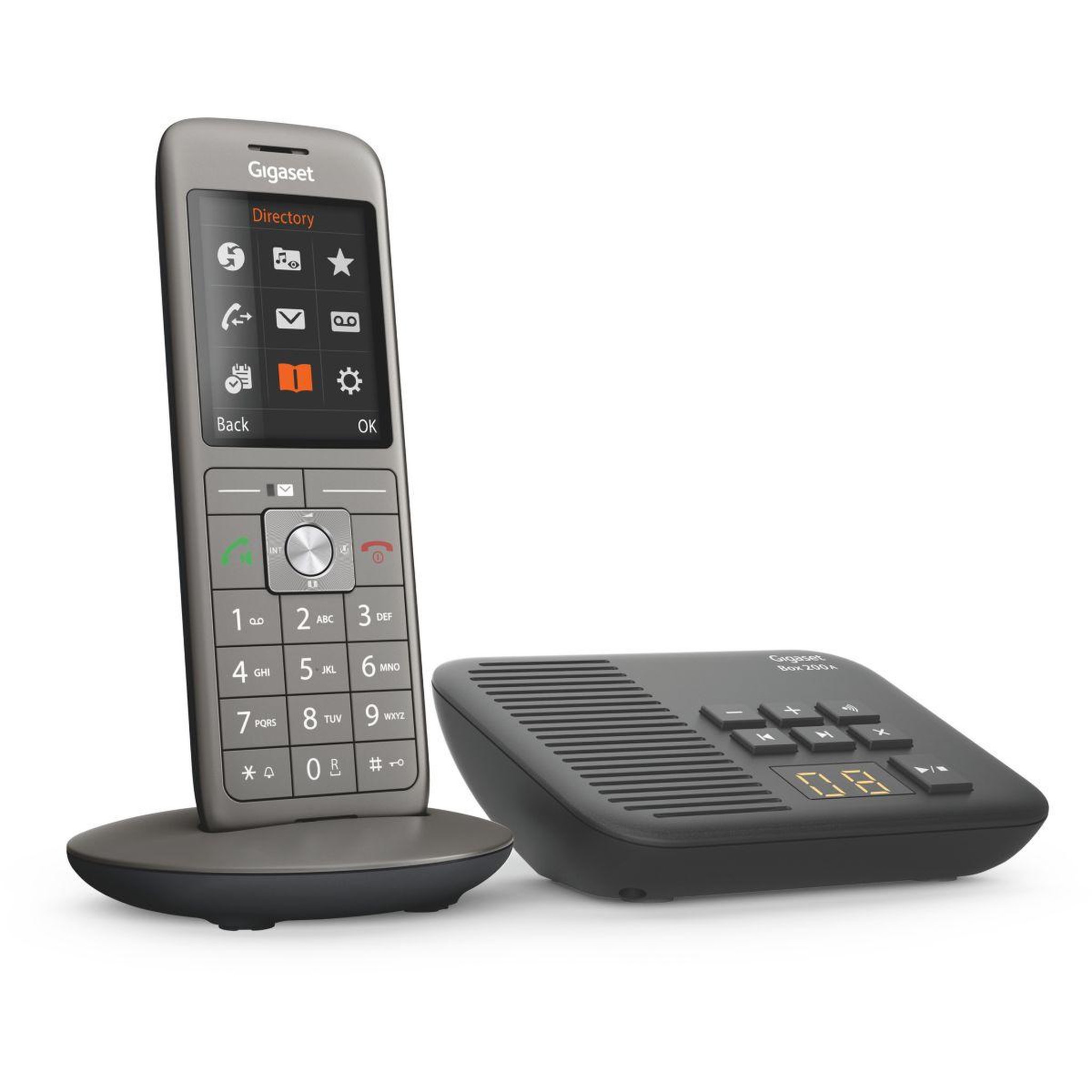 Voir la diapositive 2 : GIGASET Téléphone sans fil CL660A ANTHRACITE
