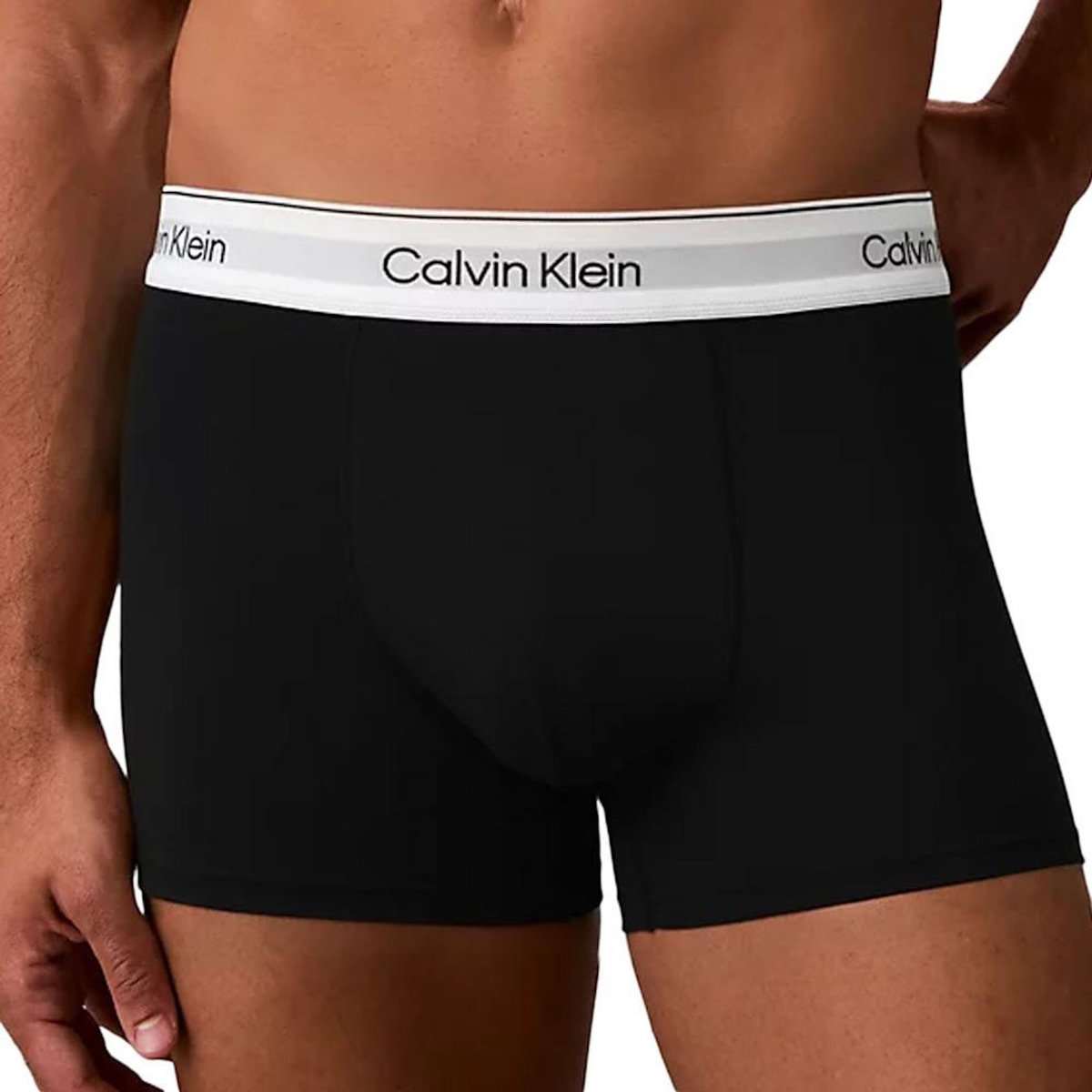 CALVIN KLEIN JEANS X3 Boxers /Turquoise Homme Calvin Klein Jeans Relaxed Fit Trunk 3p
