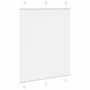Voir la diapositive 3 : VIDAXL Store plisse blanc 110x150cm largeur du tissu 109,4cm polyester