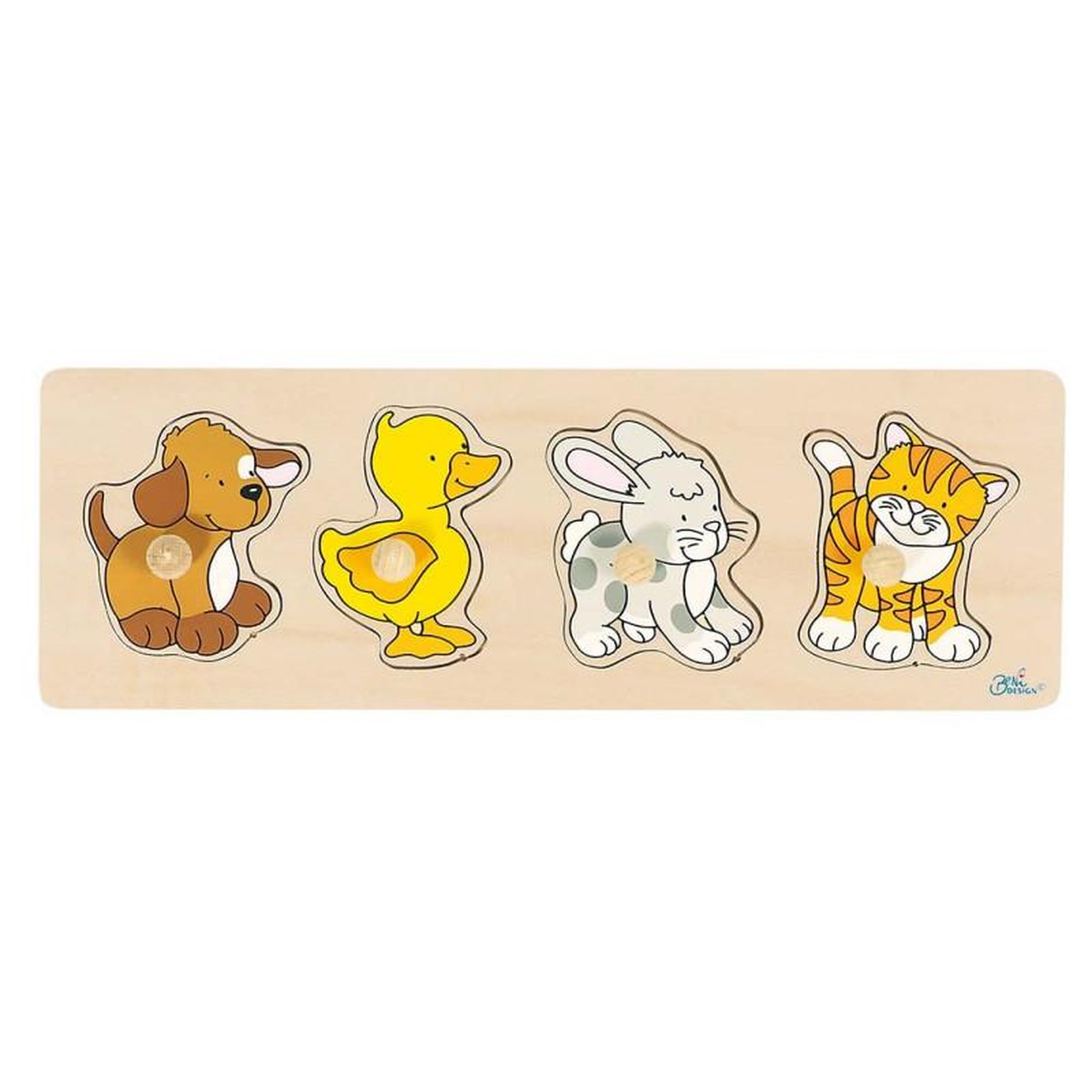 Goki GOKI Puzzle à encastrements Animaux