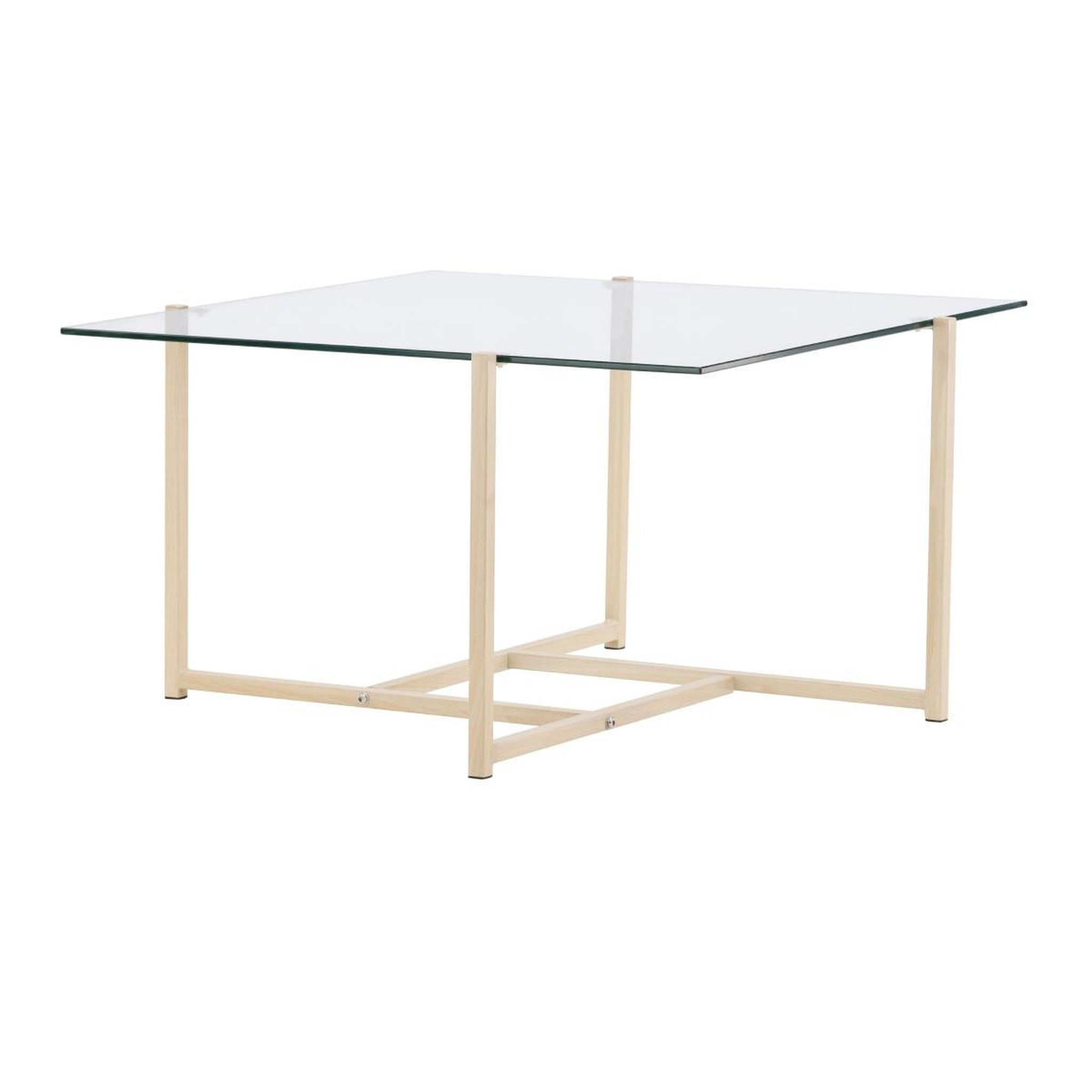 Paris Prix Table basse design  hybrid  80cm transparent