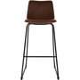 Voir la diapositive 2 : ATMOSPHERA Tabouret de bar industriel Lois - H. 101 cm