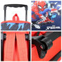 Voir la diapositive 5 : Bagtrotter Sac à dos à roulettes Spiderman Bleu